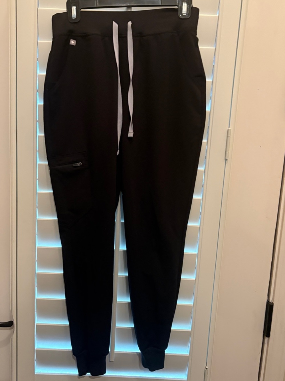 Figs Scrub Joggers with Gray Drawstring